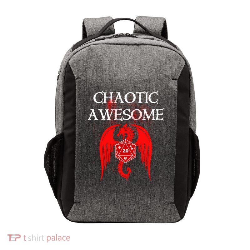Chaotic Awesome T-Shirt Vector Backpack