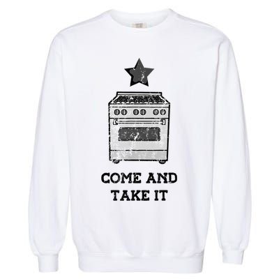 Come And Take It President Joe Biden Ban On Gas Stoves Garment-Dyed Sweatshirt