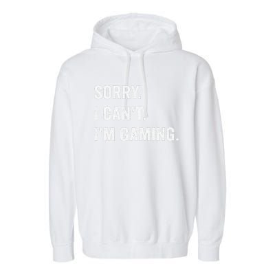 Control All The Things Video Game Controller Garment-Dyed Fleece Hoodie