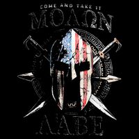 Come And Take It Molon Labe 2nd Amendment Full-Length Apron With Pockets