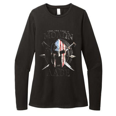 Come And Take It Molon Labe 2nd Amendment Womens CVC Long Sleeve Shirt