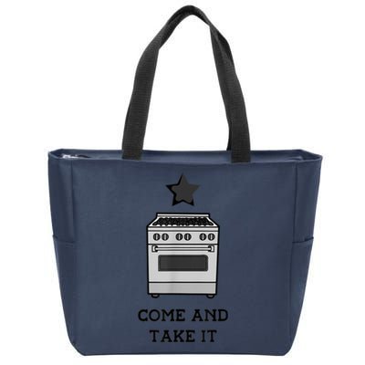 Come And Take It President Joe Biden Ban On Gas Stoves Zip Tote Bag