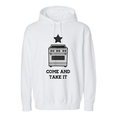 Come And Take It President Joe Biden Ban On Gas Stoves Garment-Dyed Fleece Hoodie