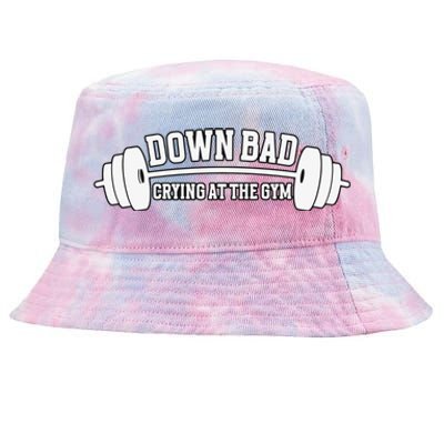 Crying At The Gym Tie-Dyed Bucket Hat