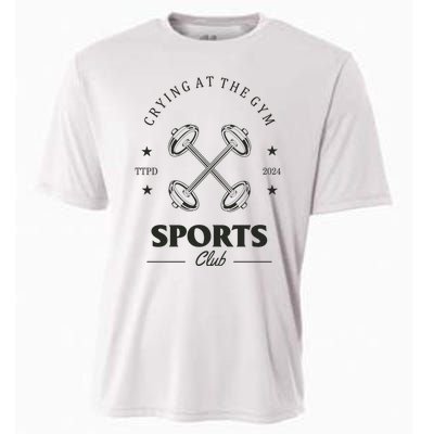 Crying At The Gym Sports Club Ttpd Cooling Performance Crew T-Shirt