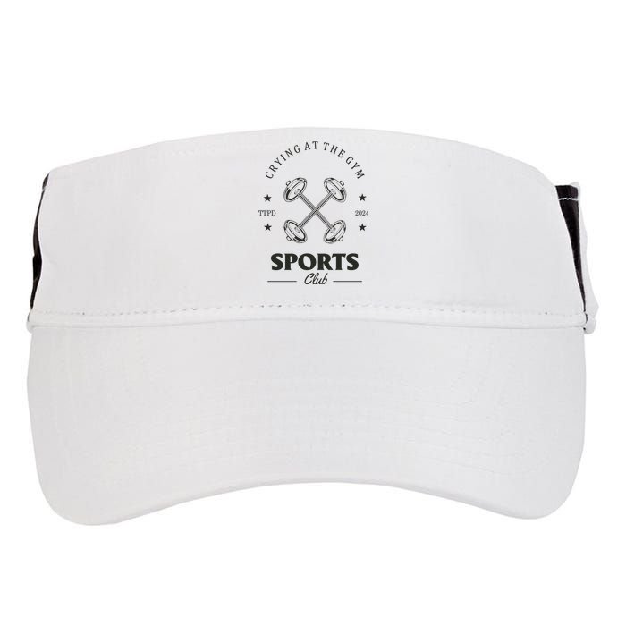 Crying At The Gym Sports Club Ttpd Adult Drive Performance Visor