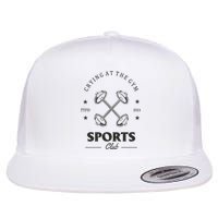 Crying At The Gym Sports Club Ttpd Flat Bill Trucker Hat