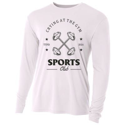 Crying At The Gym Sports Club Ttpd Cooling Performance Long Sleeve Crew