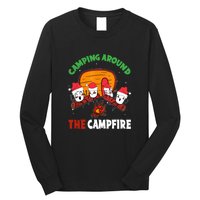 Camping Around The Campfire Chirtsmas Gift Funny Xmas Long Sleeve Shirt