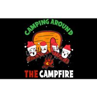 Camping Around The Campfire Chirtsmas Gift Funny Xmas Bumper Sticker