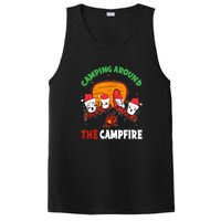 Camping Around The Campfire Chirtsmas Gift Funny Xmas PosiCharge Competitor Tank