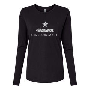 Come And Take It Texas Gift For Texans Womens Cotton Relaxed Long Sleeve T-Shirt