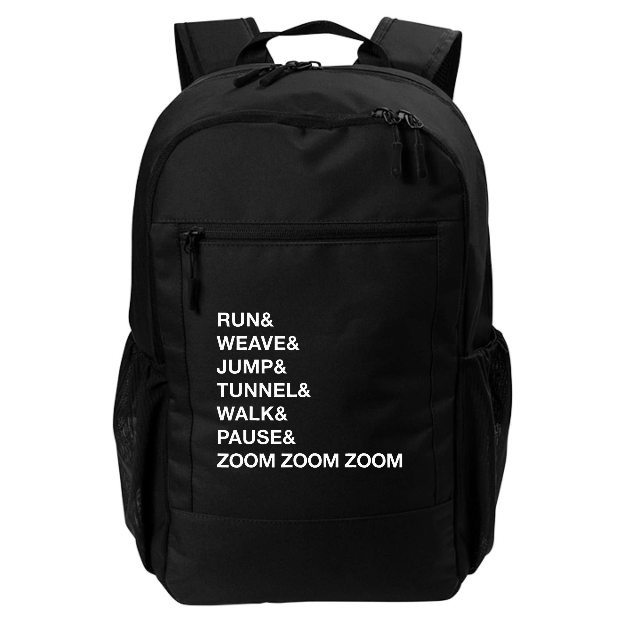 Canine Agility Trial Obstacle Course Fun Dog Agility Backpack
