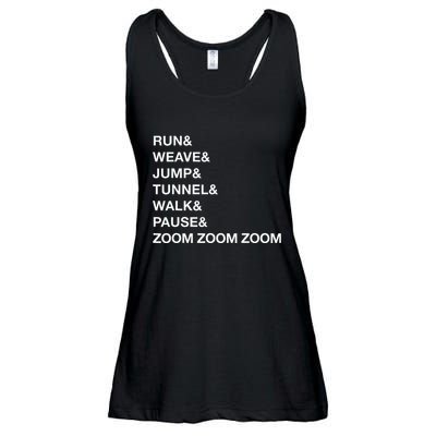 Canine Agility Trial Obstacle Course Fun Dog Agility Ladies Essential Flowy Tank