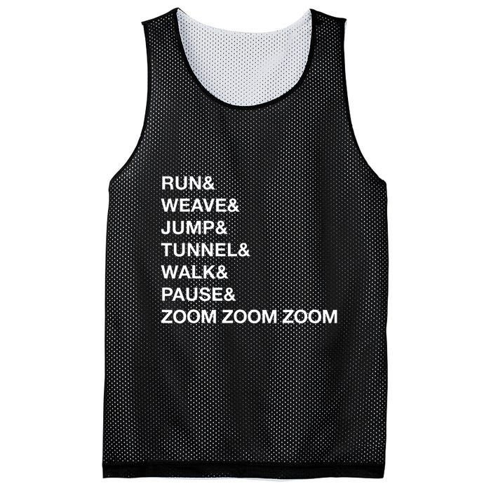 Canine Agility Trial Obstacle Course Fun Dog Agility Mesh Reversible Basketball Jersey Tank