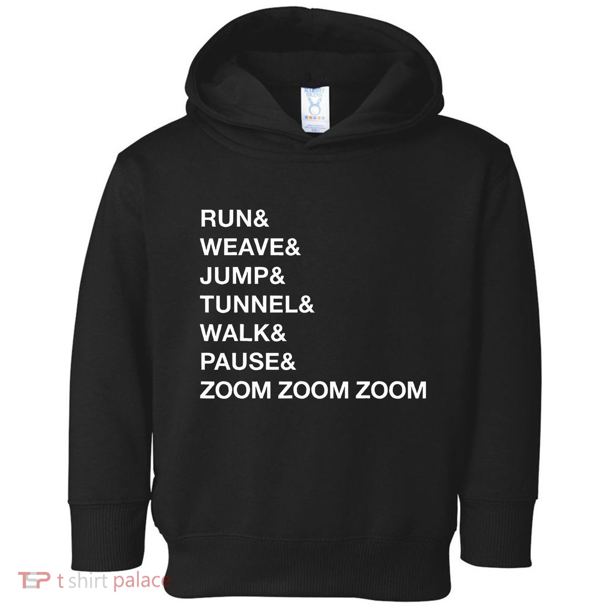 Canine Agility Trial Obstacle Course Fun Dog Agility Toddler Hoodie