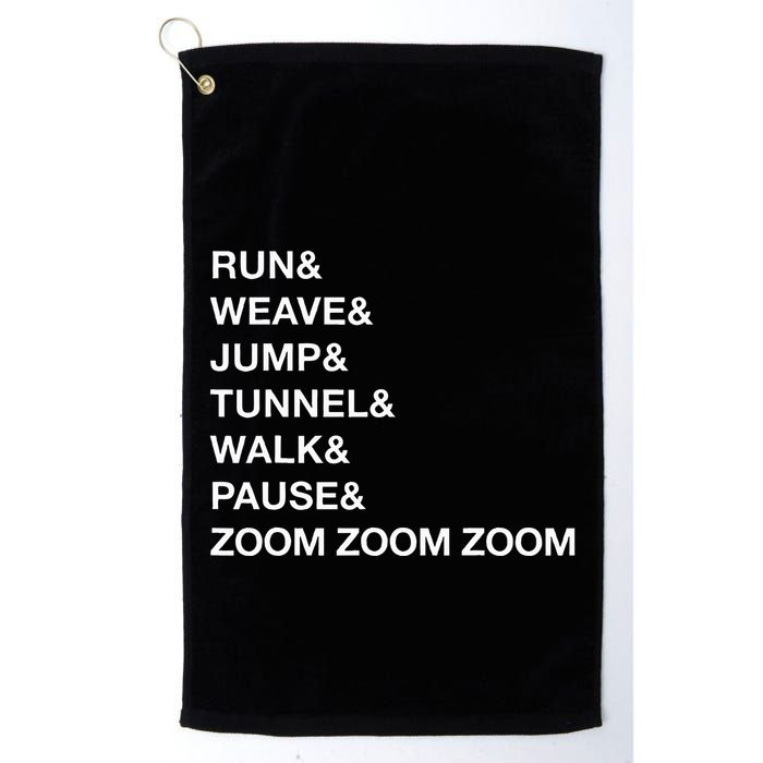 Canine Agility Trial Obstacle Course Fun Dog Agility Golf Towel