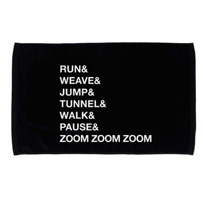 Canine Agility Trial Obstacle Course Fun Dog Agility Microfiber Hand Towel
