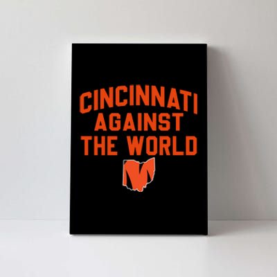 Cincinnati Against The World Cincinnati Ohio Canvas