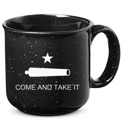 Come And Take It Battle Of Gonzales Texas 15oz Campfire Ceramic Mug