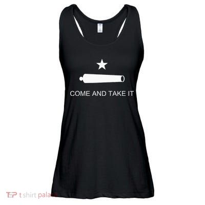 Come And Take It Battle Of Gonzales Texas Ladies Essential Flowy Tank