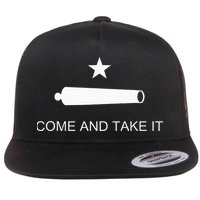 Come And Take It Battle Of Gonzales Texas Flat Bill Trucker Hat