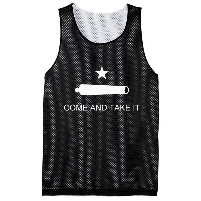 Come And Take It Battle Of Gonzales Texas Mesh Reversible Basketball Jersey Tank