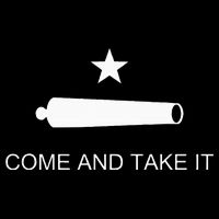 Come And Take It Battle Of Gonzales Texas Cropped Pullover Crew