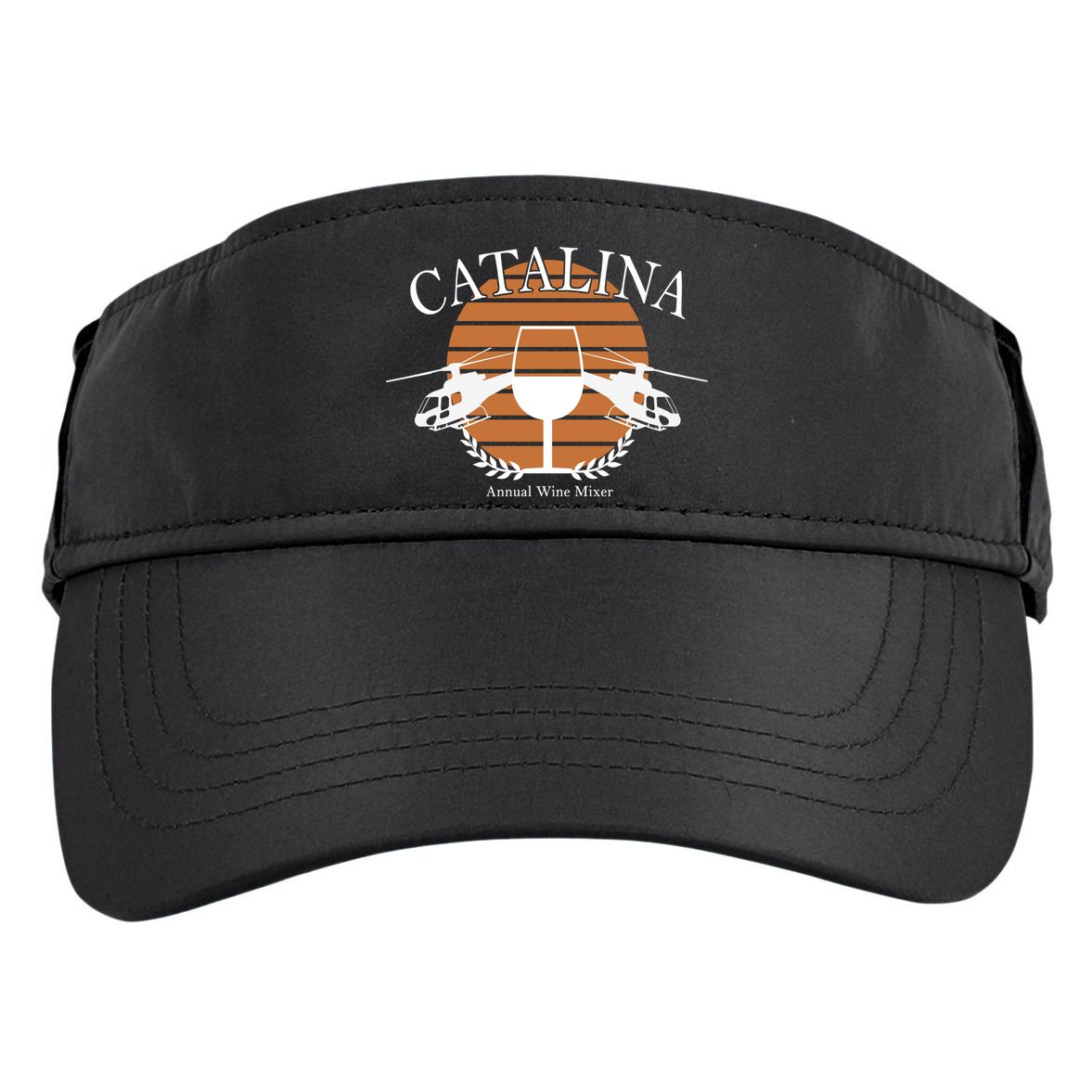 Catalina Annual Wine Mixer Adult Drive Performance Visor