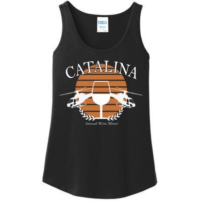 Catalina Annual Wine Mixer Ladies Essential Tank