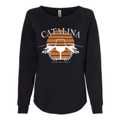 Catalina Annual Wine Mixer Womens California Wash Sweatshirt