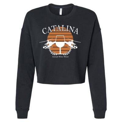 Catalina Annual Wine Mixer Cropped Pullover Crew
