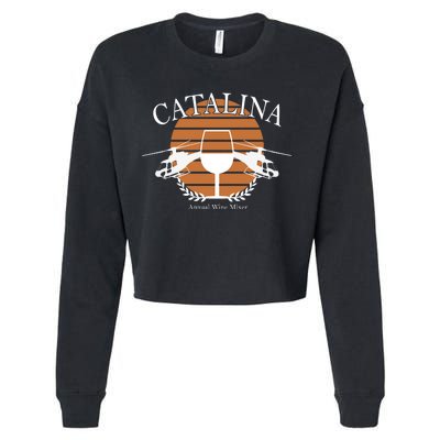 Catalina Annual Wine Mixer Cropped Pullover Crew