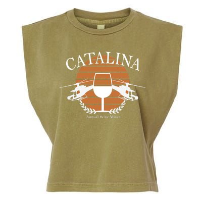 Catalina Annual Wine Mixer Garment-Dyed Women's Muscle Tee