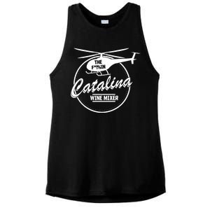 Catalina Wine Mixer Ladies PosiCharge Tri-Blend Wicking Tank