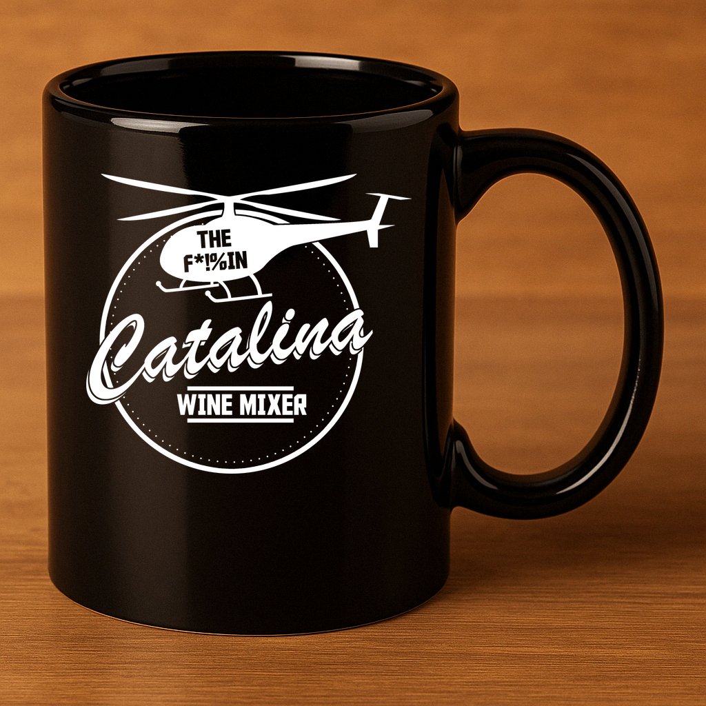 Catalina Wine Mixer 11oz C Handle Ceramic Mug