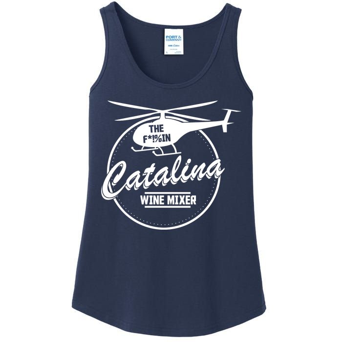 Catalina Wine Mixer Ladies Essential Tank