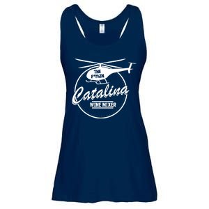 Catalina Wine Mixer Ladies Essential Flowy Tank