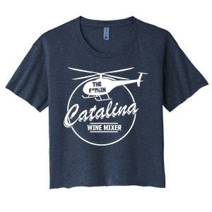 Catalina Wine Mixer Women's Crop Top Tee