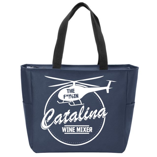 Catalina Wine Mixer Zip Tote Bag