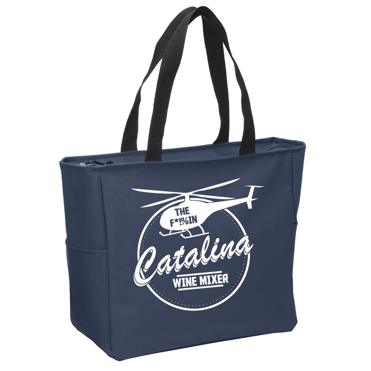 Catalina Wine Mixer Zip Tote Bag