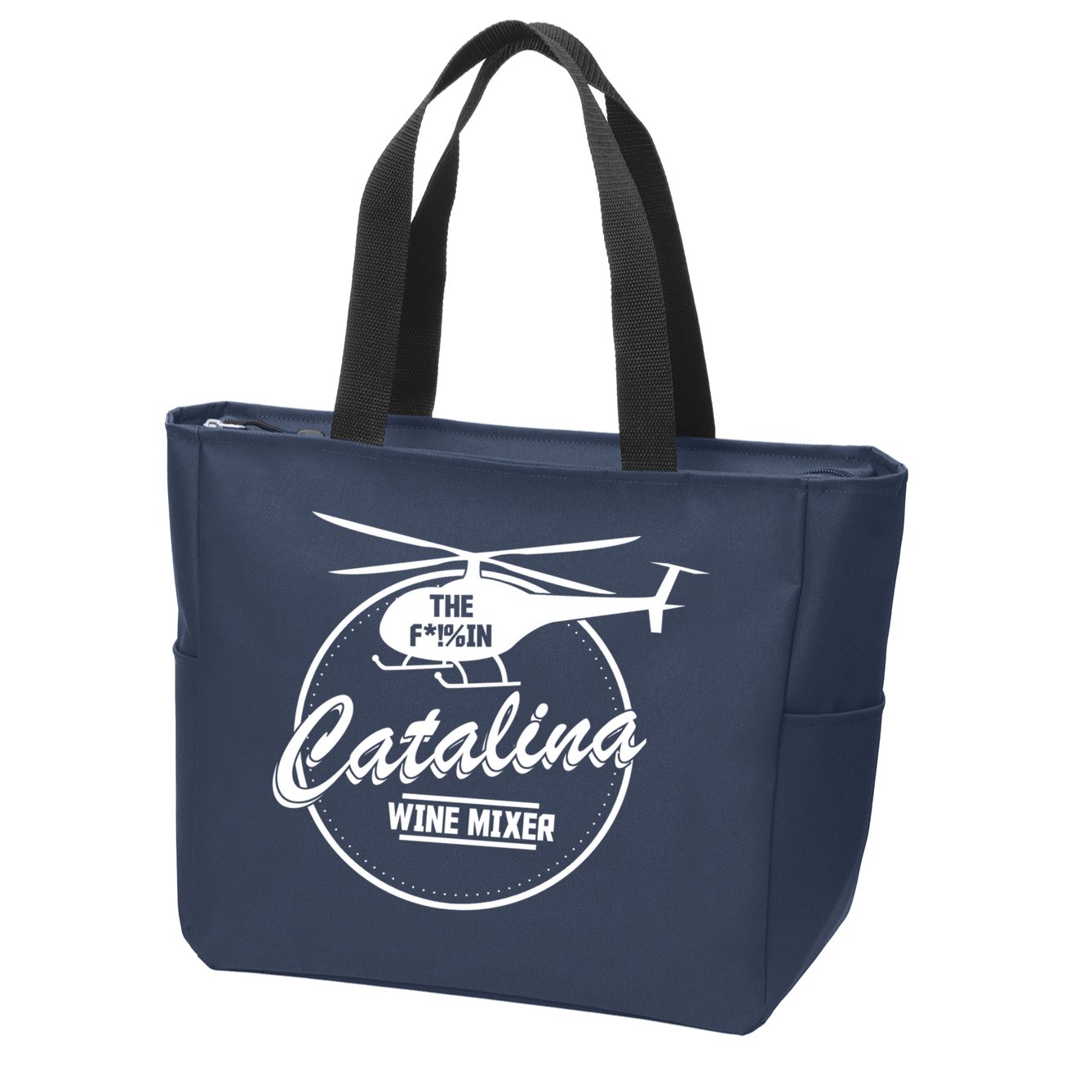 Catalina Wine Mixer Zip Tote Bag