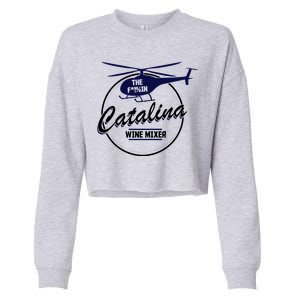 Catalina Wine Mixer Cropped Pullover Crew