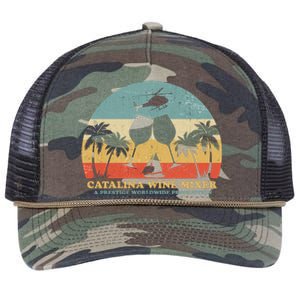 Catalina Wine Mixer A Prestige Worldwide Production Retro Rope Trucker Hat Cap