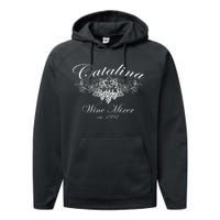 Cataline Wine Mixer Performance Fleece Hoodie