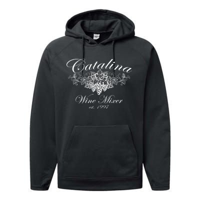 Cataline Wine Mixer Performance Fleece Hoodie