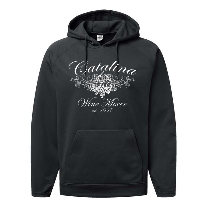 Cataline Wine Mixer Performance Fleece Hoodie