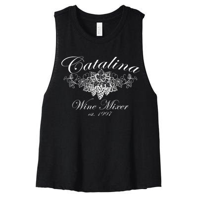 Cataline Wine Mixer Women's Racerback Cropped Tank