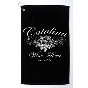 Cataline Wine Mixer Platinum Collection Golf Towel