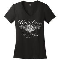 Cataline Wine Mixer Women's V-Neck T-Shirt